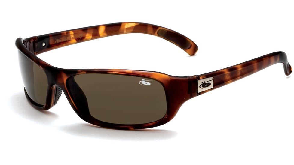 Bolle Snakes Fang Sunglasses Dark Tortoise Frame, TNS Gun Lens