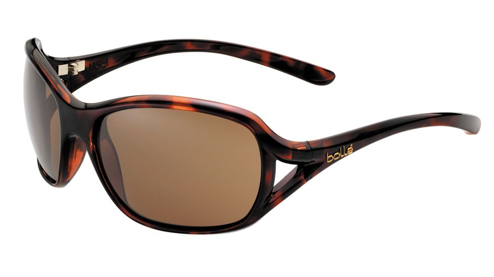 Bolle Solden Single Vision Prescription Sunglasses, Shiny Tortoise Frame-11755SV