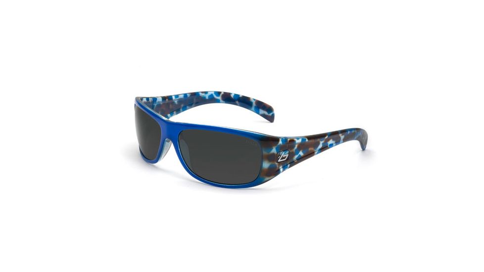 Bolle Sonar Sunglasses, Brown Blue Tortoise Frame, TNS Lens, 11341