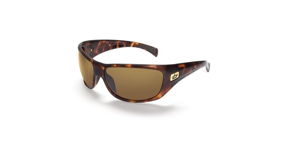 Bolle Cobra Sunglasses 11223, Dark Tortoise, TLB Dark Lens