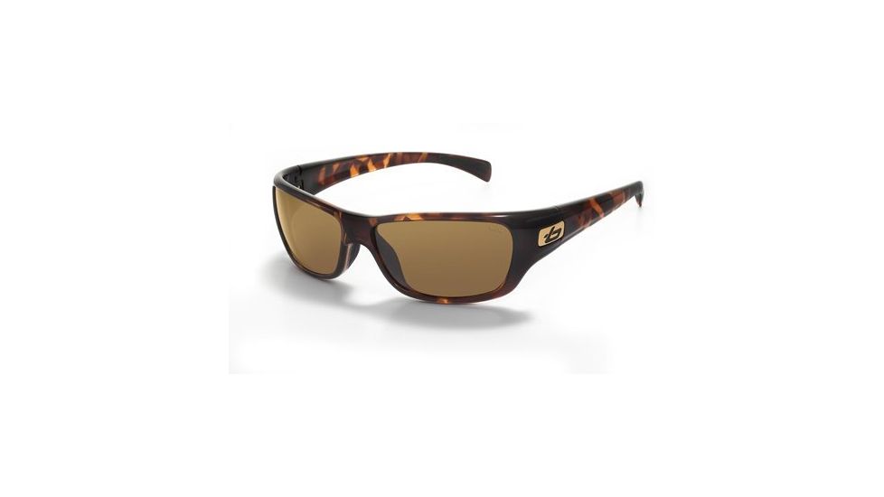 Bolle Crown Sunglasses 11277, Dark Tortoise Frame, TLB Dark Lens