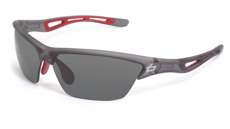 Bolle Tempest Single Vision Prescription Sunglasses, Crystal Grey Frame-11484TEMPRXSV