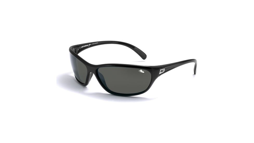 Bolle Venom Sport Sun Glasses, Shiny Black Frame w/ Polarized TNS Lenses