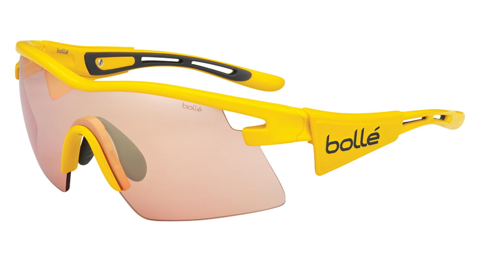 Bolle Vortex Single Vision Prescription Sunglasses, Yellow TDF Frame-11870SV