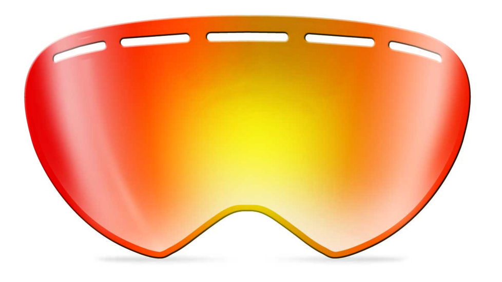 Bolle Z5 OTG Replacement Lenses, Sunrise Lens, 50863