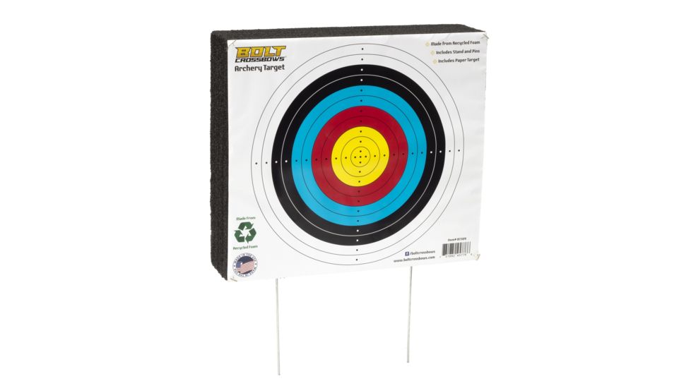 BOLT Crossbows 16 x 18 in Archery Target, Multicolor BT309