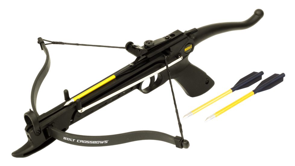 BOLT Crossbows The Burst Fast Cocking Pistol Grip Crossbow, 80 lb, Black BT117