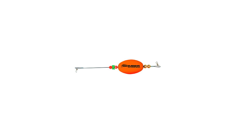 Bomber Saltwater SW Paradise Oval Poppers, Orange, BSWPPOO
