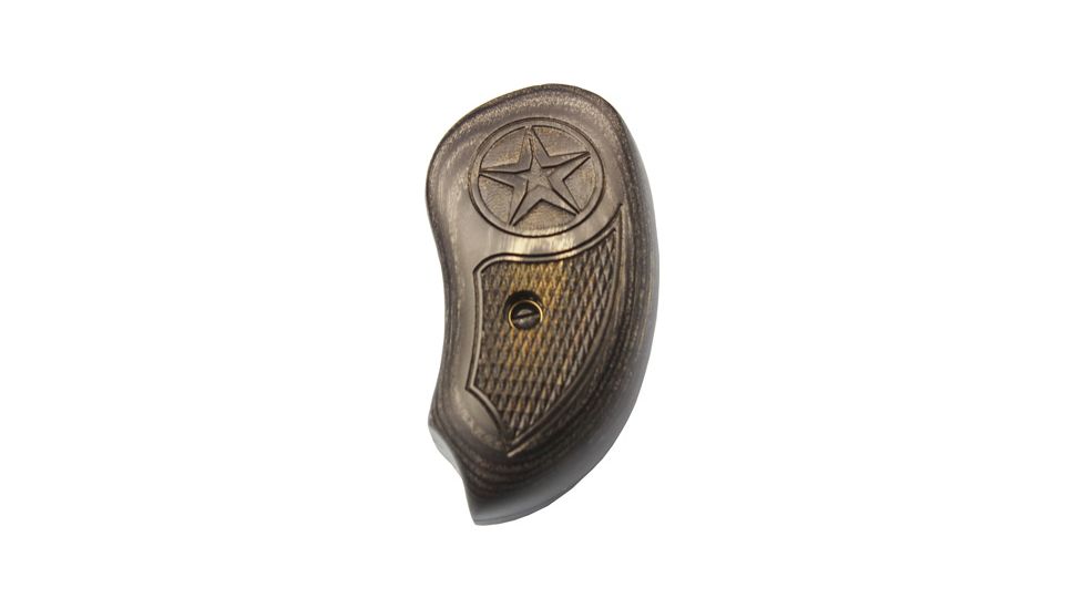 Bond Arms Grip Extended Ash Lam. Black/grey W/laser Star