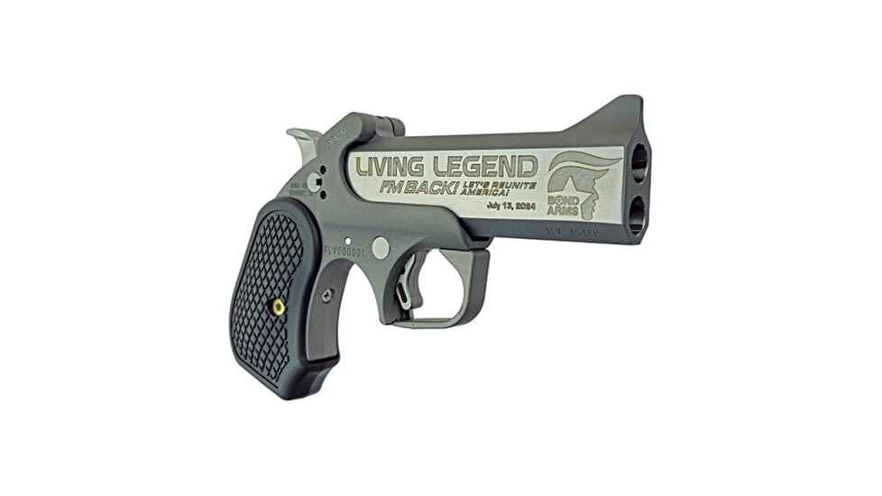 Bond Arms Living Legend XLV Pistol, .45 ACP, 4.25 inch barrel, 2 Round Capacity, BAXLV-FRRMPG
