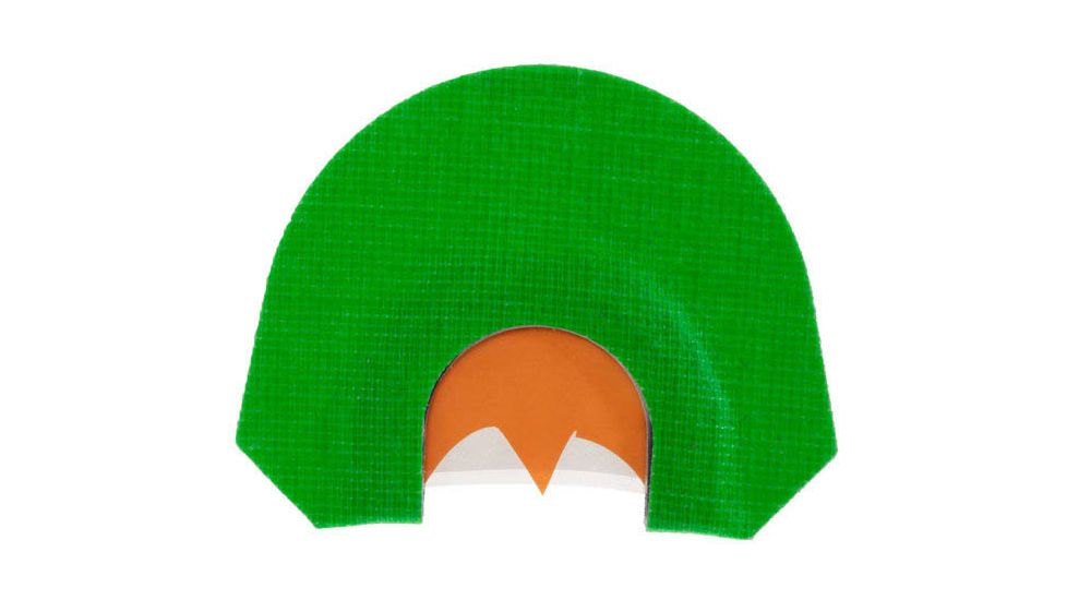 Bone Collector GA Peach Turkey Mouth/Diaphragm Call, Bat Wing Cut, Green, BC140002