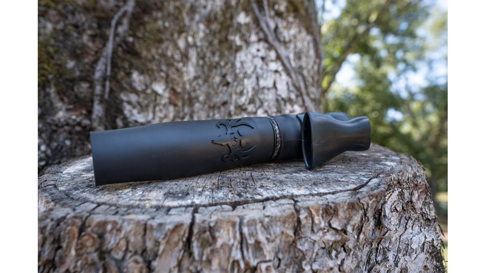Bone Collector The Challenger Deer Grunt Call w/Snort/Wheeze Combo, Black, BC210001