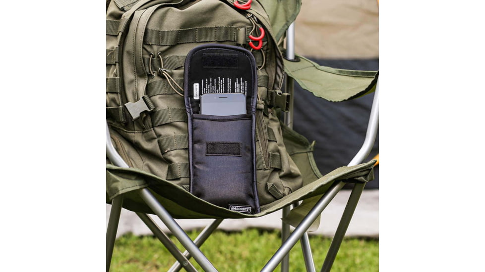 BONE-DRI Small Electronics Rescue Pouch, Black, AP100BL