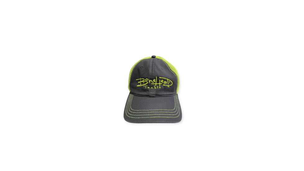 Bonehead Tackle Bonehead Tackle Cap Richardson 111 Grey/Neon Yellow, BH-BHR111GNY