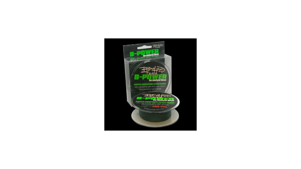 Bonehead Tackle Braided Fishing Line 4X 12LB - Green, 500, BH-BHB4X500MG