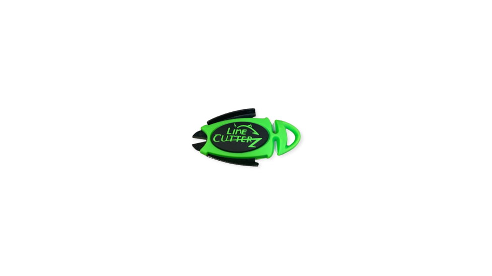 Bonehead Tackle LINE CUTTERZ Patented Dual Hybrid Ceramic Cutter + Stainless Steel Micro Scissors Fishing Line Cutter, BH-LCMS