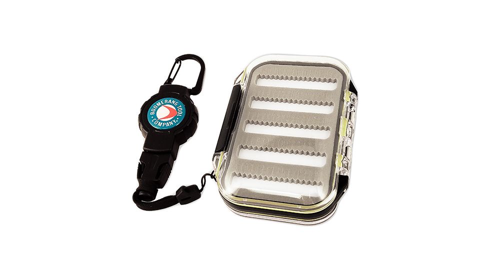 Boomerang Tool Fly Box, w/Carabiner, Black, Small, 0TBP-0091