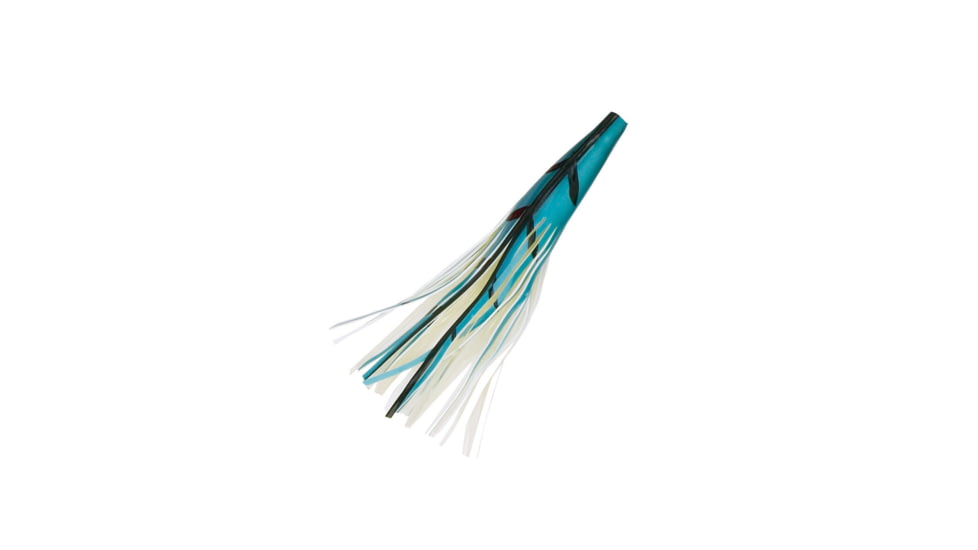 Boone 05697 Tuna Tail Weber Style Skirt 2 Pk, Green Mack, 5 1/2&quot;, 5697