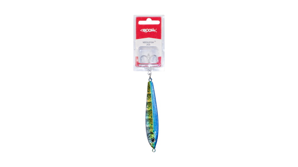 Boone Bait 0 Needlefish Jig, Blue Mackerel, 4oz, 6 1/2in, 3045