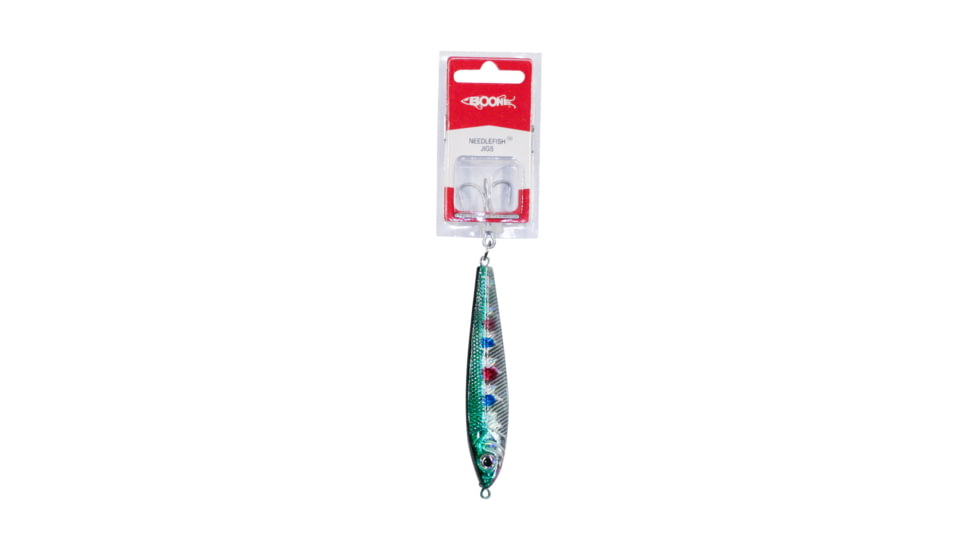 Boone Bait 0 Needlefish Jig, Green Mackerel, 3oz, 3038