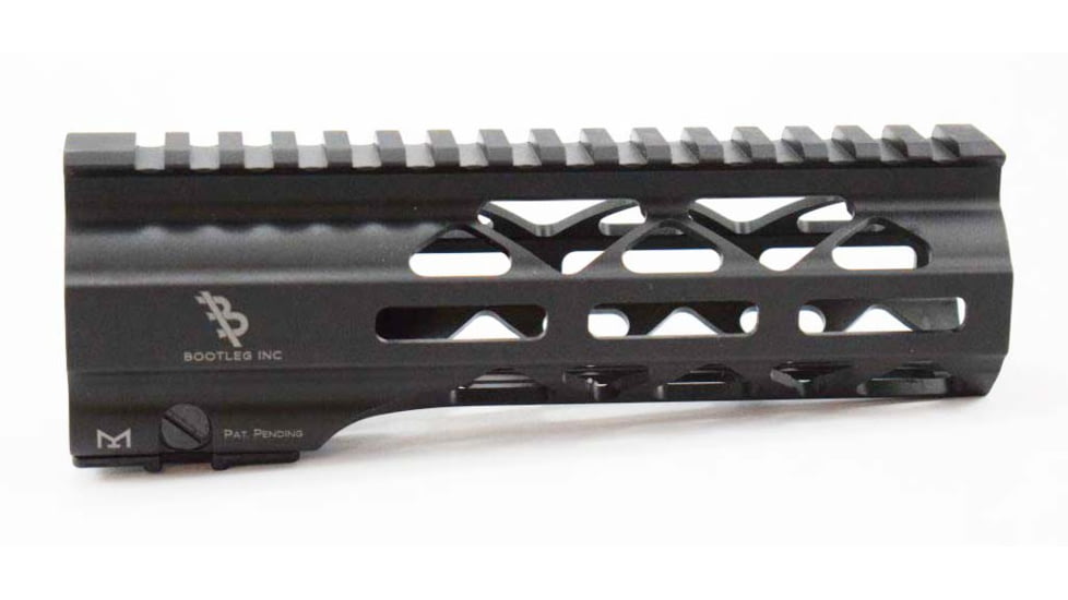 Bootleg Inc AR-15 M-LOK Handguards, CamLok Quick Mount, 4in, Black, BP-HG4-4