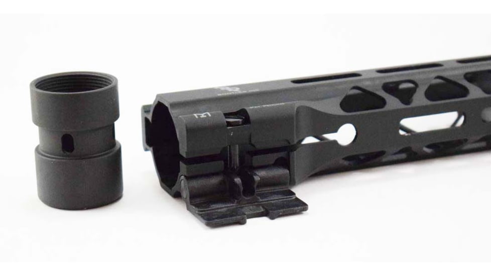 Bootleg Inc AR-15 M-LOK Handguards, CamLok Quick Mount, 4in, Black, BP-HG4-4