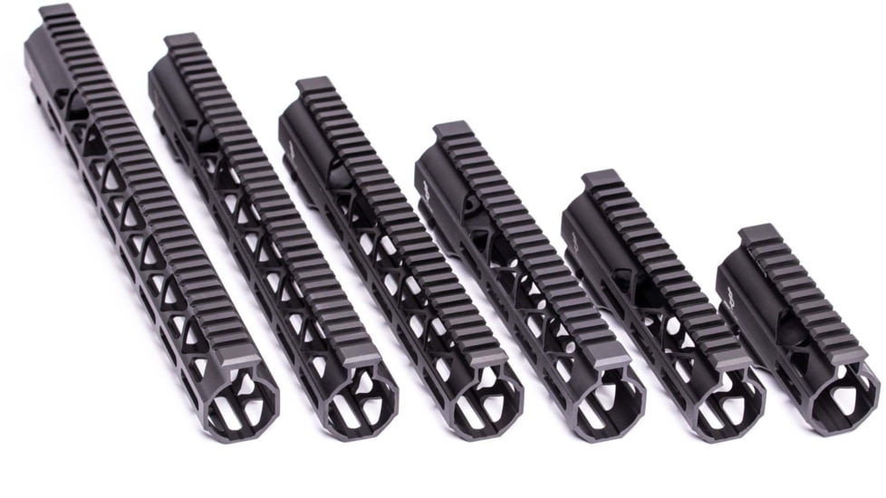 Bootleg Inc AR-15 M-LOK Handguards, CamLok Quick Mount, 4in, Black, BP-HG4-4