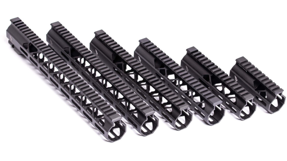 Bootleg Inc AR-15 M-LOK Handguards, CamLok Quick Mount, 4in, Black, BP-HG4-4