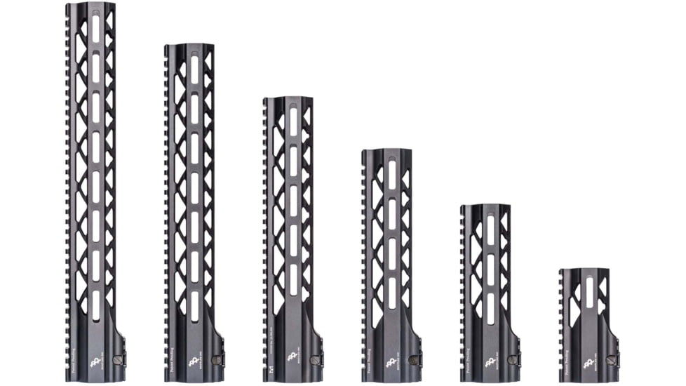 Bootleg Inc AR-15 M-LOK Handguards, CamLok Quick Mount, 4in, Black, BP-HG4-4