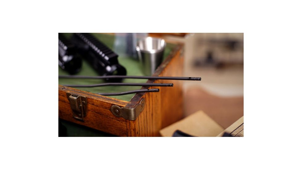 Bootleg Inc Gas Tube Rifle Length, AR 15, SBN Black Finish, Roll Pin Included, Black BP-GTR-SBN