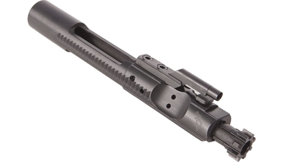 Bootleg Inc Mil Spec Carrier,  AR 15, SBN Coating, Includes Complete Bolt Carrier Group, Logo Lasered, Full Auto, Black, BP-C15-BCG