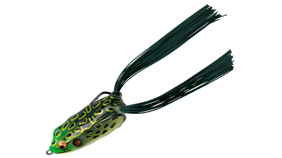 Booyah Pad Crasher Soft Bait, 1/2oz, 2 1/2in, Bull Frog, BYPC3903