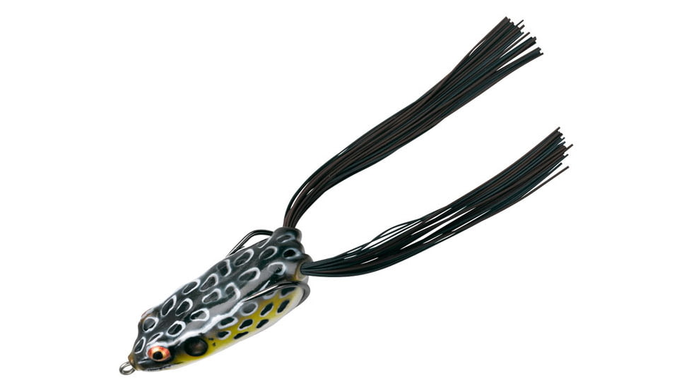 Booyah Pad Crasher Soft Bait, 1/2oz, 2 1/2in, Cricket Frog, BYPC3902