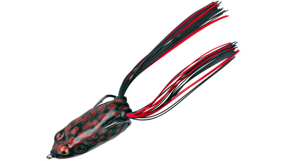 Booyah Pad Crasher Soft Bait, 1/2oz, 2 1/2in, Kuro Frog, BYPC3905