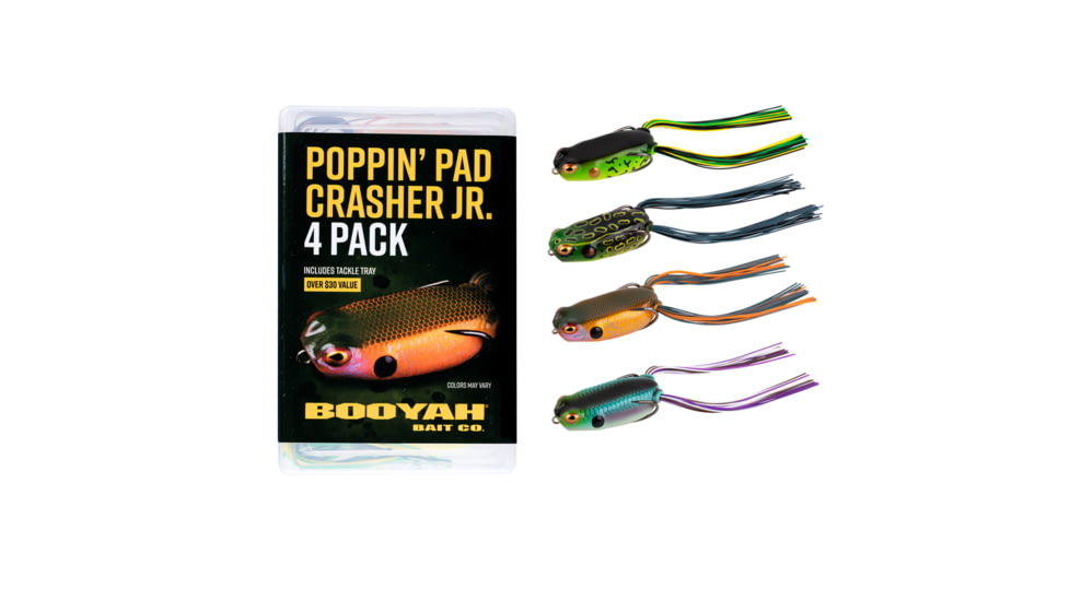 Booyah Poppin' Pad Crasher Jr., 5.32" 4 PK-Mayhem, PK4BYPPC2-1