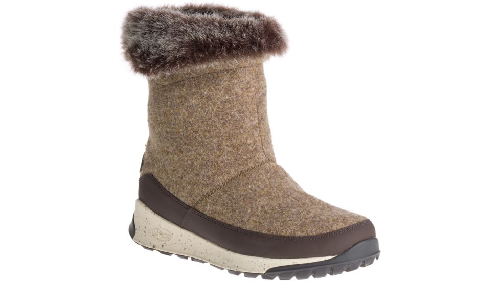 Borealis Mid Wool Casual Boots - Womens, Mink, Medium