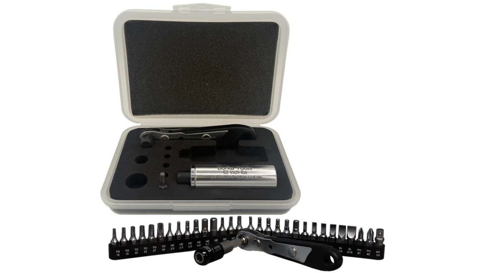 Borka Blades 62 inch-lbs Single Precision Torque Limiter Kit w/ Separate Screwdriver Bits Kit