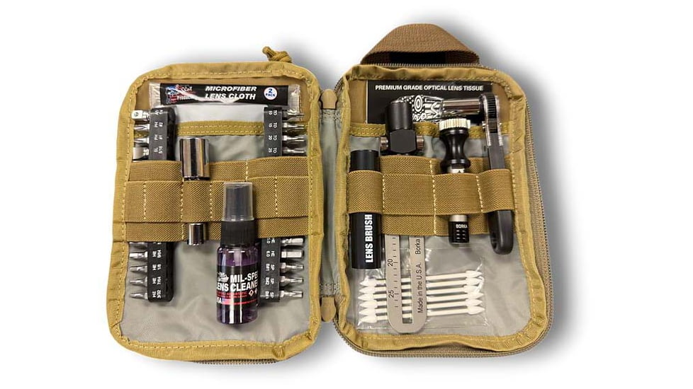 Borka Tools Standard Configuation Adjustable Torque Driver Kit w/ Mil-Spec Lens Cleaning System