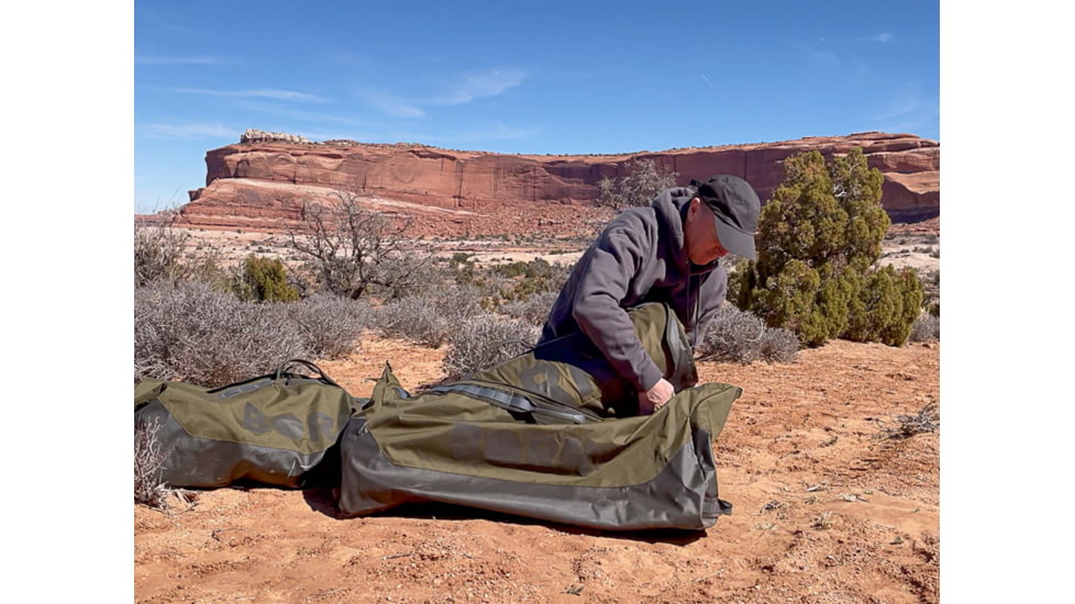 Born Outdoor 95L Portage Duffel, Moss Green, BO-PD-95-MG