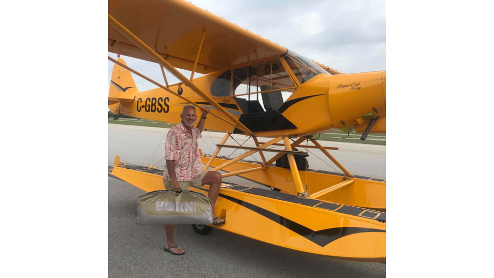 Born Outdoor 95L Portage Duffel, Moss Green, BO-PD-95-MG