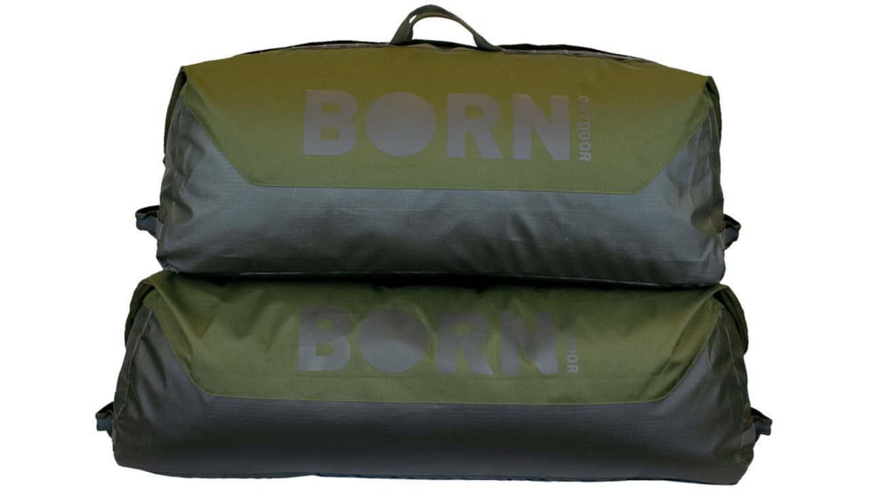 Born Outdoor 95L Portage Duffel, Moss Green, BO-PD-95-MG