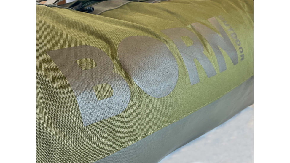 Born Outdoor 95L Portage Duffel, Moss Green, BO-PD-95-MG