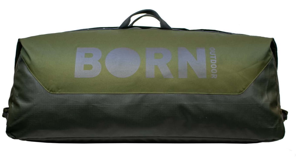 Born Outdoor 95L Portage Duffel, Moss Green, BO-PD-95-MG