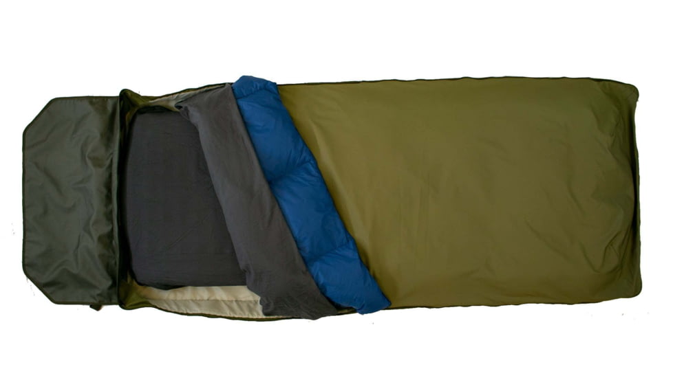 Born Outdoor Sierra Quilt Down, Blue, Large, BO-QD-BL-30