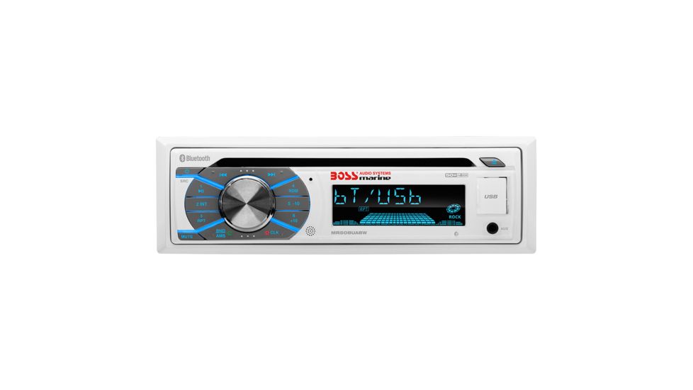 Boss Audio Single-DIN CD/USB/SD/MP3/WMA/AM/FM Receiver w/Bluetooth MR508UABW 67751
