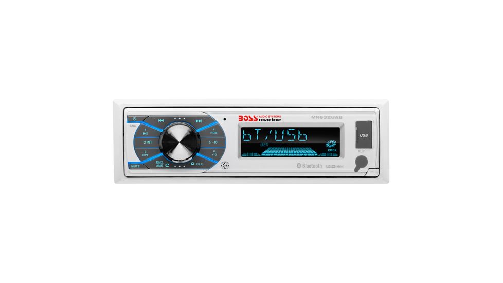 Boss Audio Single-DIN Multimedia Player USB/SD/MP3/WMA/AM/FM w/ Bluetooth MR632UAB 67752