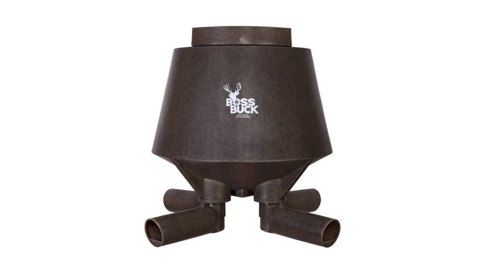 Boss Buck 200 lb Post Feeder, Brown, BB-1.200.PF