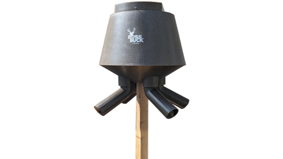Boss Buck 350 lb Post Feeder, Brown, BB-1.2.PF