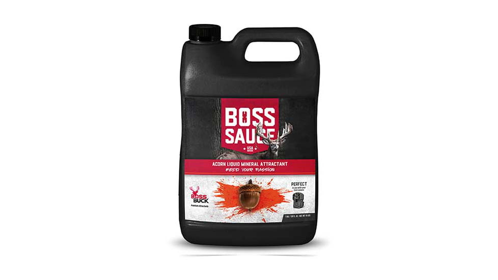 Boss Buck Sauce - Acorn Liquid Mineral Attractant, 1 Gallon, BB-SAUCE-ACRN