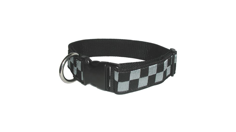 Boston Leather 1-1/2 Black &amp; Gray Subdudepolice - 8158-5